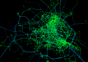 Speed Map of Berlin