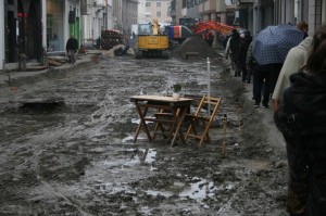 Terrasse, Budastraat