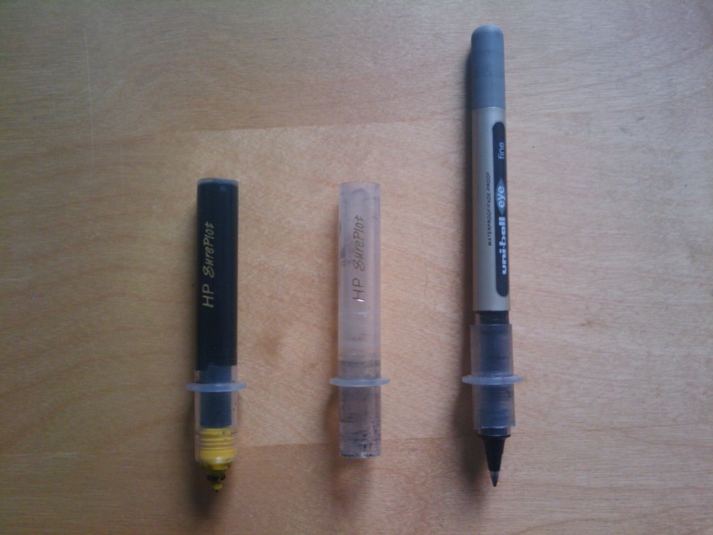 From original pen to holder From original pen to holder